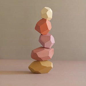 Wooden Balancing Stone